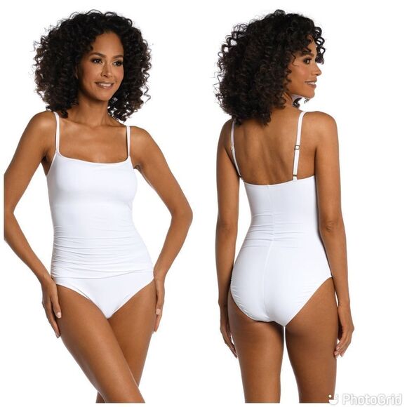 La Blanca Island Goddess Lingerie One Piece Swimsuit - Picture 1 of 14